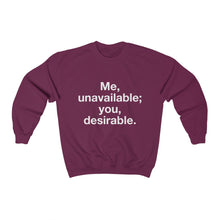 Load image into Gallery viewer, Desirable- Unisex Heavy Blend™ Crewneck Sweatshirt- 2