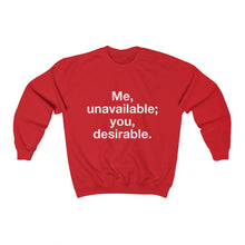 Load image into Gallery viewer, Desirable- Unisex Heavy Blend™ Crewneck Sweatshirt- 2