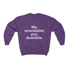Load image into Gallery viewer, Desirable- Unisex Heavy Blend™ Crewneck Sweatshirt- 2
