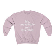Load image into Gallery viewer, Desirable- Unisex Heavy Blend™ Crewneck Sweatshirt- 2