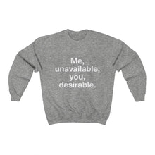 Load image into Gallery viewer, Desirable- Unisex Heavy Blend™ Crewneck Sweatshirt- 2