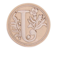 Load image into Gallery viewer, Retro Wood Stamp Head 26 Letter A-z Alphabet Sealing Wax Seal
