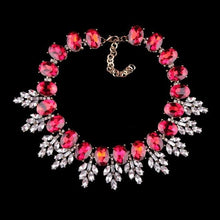 Load image into Gallery viewer, Women's Large Layers Bib Pendant Necklace