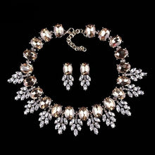 Load image into Gallery viewer, Women's Large Layers Bib Pendant Necklace