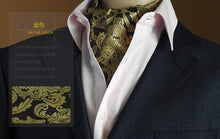 Load image into Gallery viewer, Men's Vintage Formal Cravat Ascot