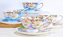 Load image into Gallery viewer, 220ML, Fine Bone China Vintage Tea Cup Set