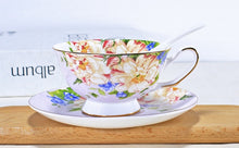Load image into Gallery viewer, 220ML, Fine Bone China Vintage Tea Cup Set
