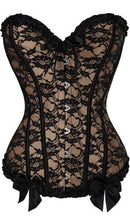 Load image into Gallery viewer, Women's Mesh Grid Corset