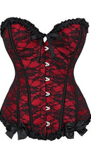 Load image into Gallery viewer, Women's Mesh Grid Corset