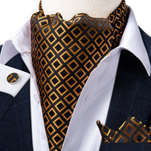 Load image into Gallery viewer, Men's Paisley Silk Necktie Cravat Tie
