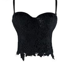 Load image into Gallery viewer, Women's Steampunk Corset Bra Top