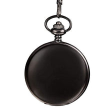 Load image into Gallery viewer, Luxury Smooth Silver Pendant Pocket Watch