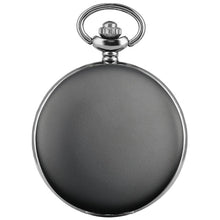 Load image into Gallery viewer, Luxury Smooth Silver Pendant Pocket Watch