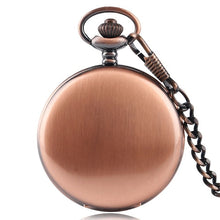 Load image into Gallery viewer, Luxury Smooth Silver Pendant Pocket Watch