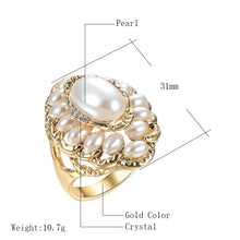 Load image into Gallery viewer, Women's Pearls Ring