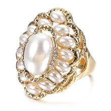 Load image into Gallery viewer, Women's Pearls Ring