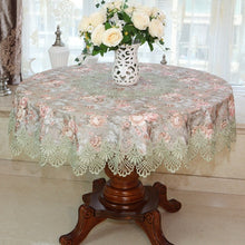 Load image into Gallery viewer, New Lace Tablecloth Pastoral Round Tablecloth