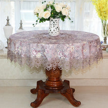 Load image into Gallery viewer, New Lace Tablecloth Pastoral Round Tablecloth