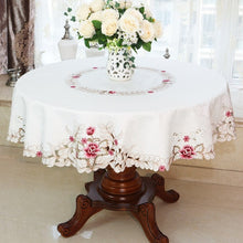 Load image into Gallery viewer, New Lace Tablecloth Pastoral Round Tablecloth