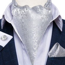 Load image into Gallery viewer, Men's Paisley Silk Necktie Cravat Tie