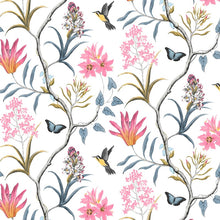 Load image into Gallery viewer, Self Adhesive Floral Bird Wallpaper
