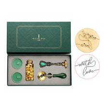 Load image into Gallery viewer, Vintage Detachable Spoon Stamp Set Box