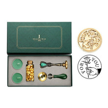 Load image into Gallery viewer, Vintage Detachable Spoon Stamp Set Box