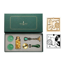 Load image into Gallery viewer, Vintage Detachable Spoon Stamp Set Box