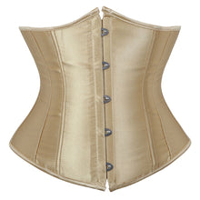 Load image into Gallery viewer, Women's Satin Underbust Corset