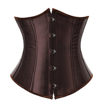 Load image into Gallery viewer, Women's Satin Underbust Corset
