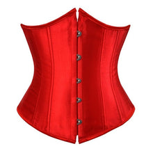 Load image into Gallery viewer, Women's Satin Underbust Corset