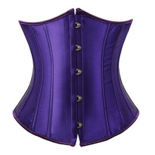 Load image into Gallery viewer, Women's Satin Underbust Corset