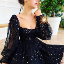 Load image into Gallery viewer, Women's Elegant A-Line Square Neckline Dress