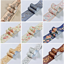 Load image into Gallery viewer, 10.5x100cm CONTINUOUS SIZE Size Self Adhesive Wall Skirting Border Sticker