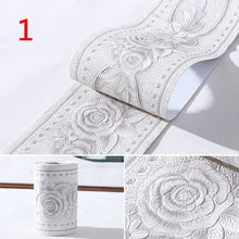 Load image into Gallery viewer, 10.5x100cm CONTINUOUS SIZE Size Self Adhesive Wall Skirting Border Sticker