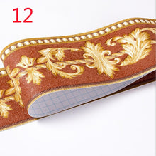 Load image into Gallery viewer, 10.5x100cm CONTINUOUS SIZE Size Self Adhesive Wall Skirting Border Sticker