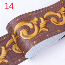 Load image into Gallery viewer, 10.5x100cm CONTINUOUS SIZE Size Self Adhesive Wall Skirting Border Sticker