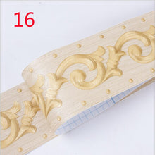 Load image into Gallery viewer, 10.5x100cm CONTINUOUS SIZE Size Self Adhesive Wall Skirting Border Sticker