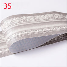 Load image into Gallery viewer, 10.5x100cm CONTINUOUS SIZE Size Self Adhesive Wall Skirting Border Sticker