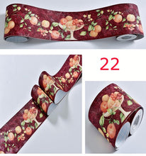 Load image into Gallery viewer, 10.5x100cm CONTINUOUS SIZE Size Self Adhesive Wall Skirting Border Sticker