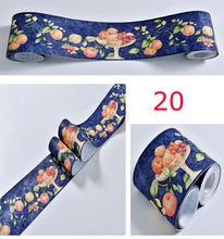 Load image into Gallery viewer, 10.5x100cm CONTINUOUS SIZE Size Self Adhesive Wall Skirting Border Sticker