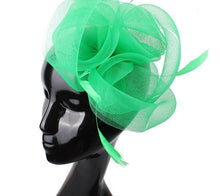 Load image into Gallery viewer, Women's Fashion Tulle Hair Fascinator Hat