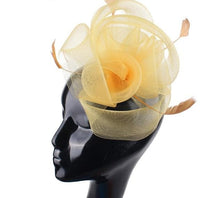 Load image into Gallery viewer, Women's Fashion Tulle Hair Fascinator Hat