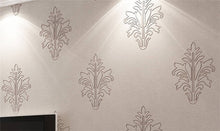 Load image into Gallery viewer, 3D Stereo Silk Embroidered Non-woven Wallpaper