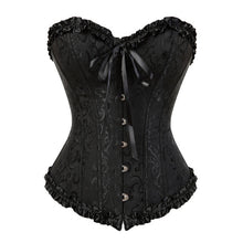 Load image into Gallery viewer, Women's Plus Size Corset With Ruffle Skirt
