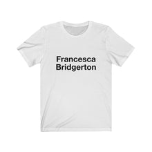 Load image into Gallery viewer, Francesca Unisex Jersey Short Sleeve Tee-1
