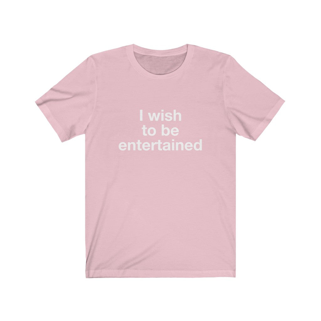 Entertrained-  Unisex Jersey Short Sleeve Tee-1