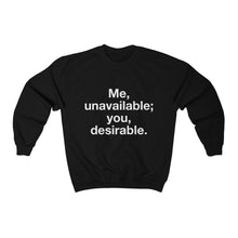 Load image into Gallery viewer, Desirable- Unisex Heavy Blend™ Crewneck Sweatshirt- 2
