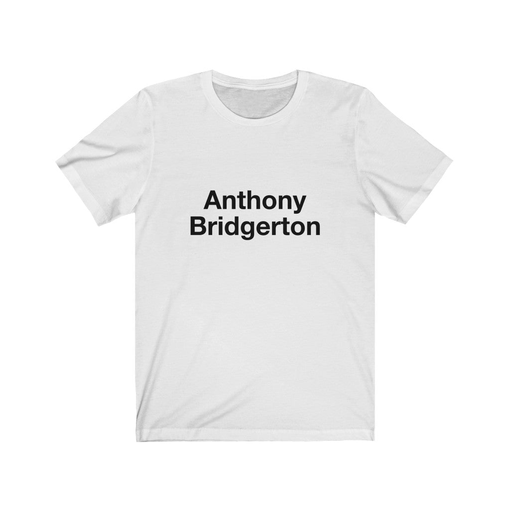 Anthony Unisex Jersey Short Sleeve Tee-1