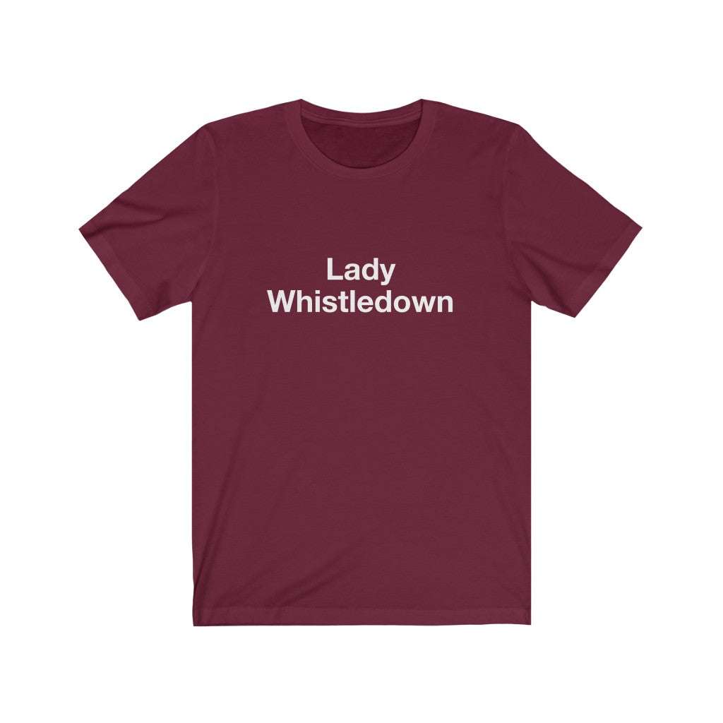 Lady Whistledown-  Unisex Jersey Short Sleeve Tee-2